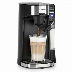Klarstein Baristomat 2 v 1, plne automatický kávovar, káva, čaj, napeňovač mlieka, 6 programov