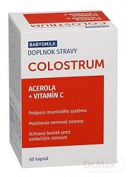 Babysmilk Colostrum + Acerola + Vitamín C 60 kapsúl