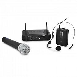 Bezdrôtový mikrofónový set Skytec STWM722, UHF ručný mikrofó