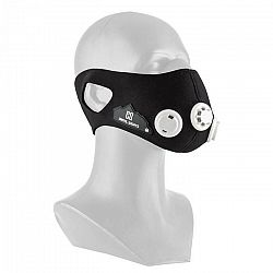 Capital Sports Breathor, čierna, dýchacia maska, výškový tréning, veľkosť L, 7 nástavcov