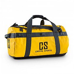 Capital Sports Travel M, cestovná taška, ruksak, 60 l, nepremokavý, žltý